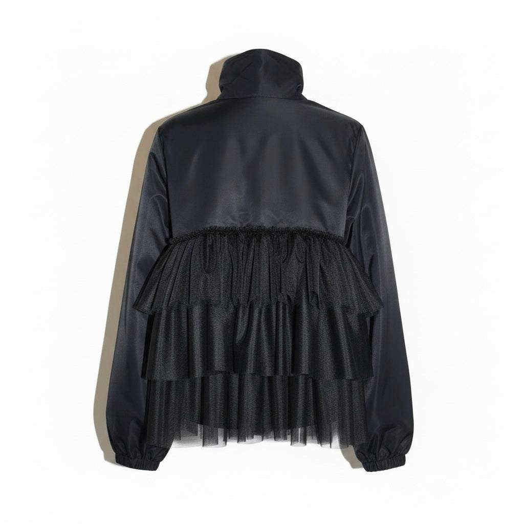 volume tulle jacket